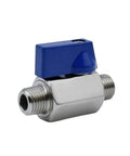 SS304 Stainless Steel Mini Ball Valve With Smooth Quick Turn Handle For Rock Solid Pipeline Control Featuring Tight Leak Proof Seals.