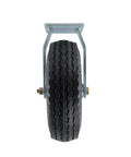 Heavy Duty 10 Inch Pneumatic Caster Wheel Air Filled Tire with metal bracket for outdoor carts and rugged yard builds.