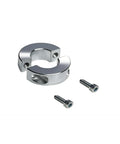 4-Pack Shaft Collar 1/4 Inch Bore Double Split Clamp-On Zinc Plated with Screws