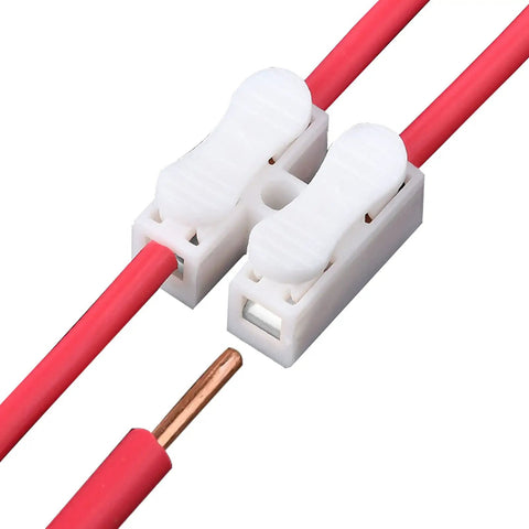 Spring Press Type Quick Wire Connector Terminal Blocks 50 Pcs Premium Barrier Block Set for fast, secure electrical connections