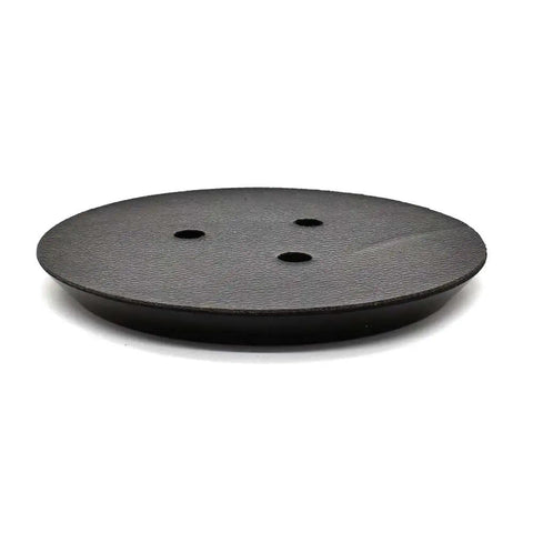 Five Inch Adhesive Back Sanding Pad For Random Orbit Sander Attachments Knockout PSA Grip with three vent holes