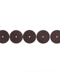 Set of five brown grinding discs for All-Purpose Electric Rotary Tool Kit for Polishing and Grinding, 34-Piece Set.