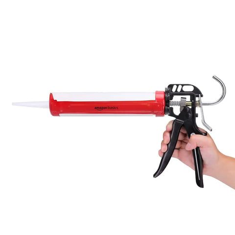 Heavy Duty Caulking Gun For 10oz Sealant Cartridges Built Tough And Goes Easy With 12 To 1 Thrust Aluminum Handle Smooth Rod And Quiet Push