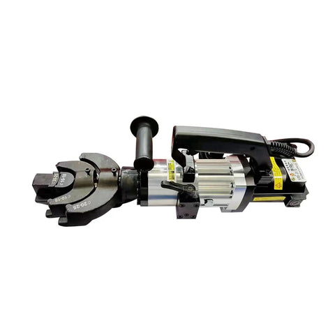 Heavy Duty Portable Rebar Bender With Swift Hydraulic Stirrup Bending Halves Steel Bar Labor Time 16Mm Bend Range side view with handle