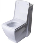 Whisper Quiet Soft Close Toilet Seat Replacement For TB336 White With Easy Glide Hinge Fits Fresca FTL2336 And Ariel TB336M