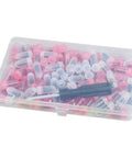 Road Ready Tire Repair Kit With 100 Stoppers And A Screwdriver For Quick Puncture Fixes Strong Grip And Seal To Get You Back On The Road Fast