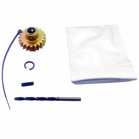 Seat Height Adjuster Repair Gear Kit For Chevy Tahoe 2007 To 2013 Brass Gear Replacement With Lubricant Adapter Sleeve Pin And Drill Bit