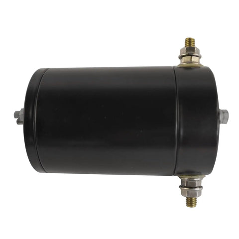 Black cylinder of Hydraulic Slide Out Pump Motor Replacement For 12V 1HP Leveling System Fits 146374 146375 167576 OE Parts