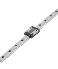 MGN12 Aluminum Linear Motion Guide Slider Set with steel guide and slide carriage block for 3D printers and CNC machines.