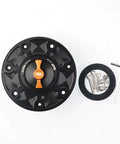 Gas Fuel Tank Cap For RC 125 RC 200 RC 390 Duke 125 Duke 200 Duke 390 Motorcycle Accessories Orange Black Lock Cap