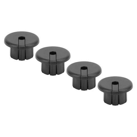 Get The Professional Cable Wall Bushing Kit With 4 Sets Of Satellite Wall Feed Through Grommets Perfect For Dishy Router And Ethernet Adapter With 8MM Split Sleeve Gasket For Gen2 And Gen3 High Performance Installation Needs, black plastic