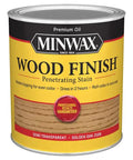 Bulk 40 Pack Of 1 Qt Golden Oak Oil Based Wood Stain For Slick Furniture Makeovers And Knockout Diy Refresh Jobs Providing A Straight Up Rich Hue With Top Shelf Coverage You Will Totally Love - Minwax Golden Oak wood finish can.
