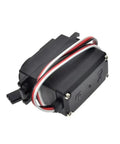 Ridin High With This Heavy Duty Digital Servo Motor Boasting Rock Solid Six Kilogram Torque And Precise 270 Degree Rotation For All Your Rig Or Toy Build, top view of servo motor with wires.