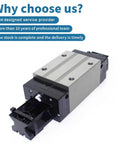 Japanese Made Pro Grade Linear Guide Slider Block NAH Series ANZ Standard Size 1 Piece showing front view