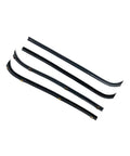 Jeep Willy's Truck 1947 To 1964 Front Lower Window Belt Weatherstripping Kit 4pc Set For Driver And Passenger Side