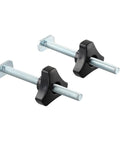 Pro M8 Star Handle T Track Knob Kit With Bolts For Woodworking Jigs Fixtures And Router Table Accessories Super Grippy Black Plastic Clamps Secure Your Stops Like A Boss, black M8 knobs with steel bolts