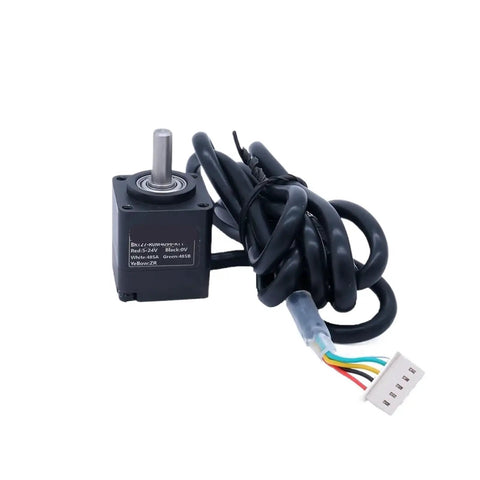 27x27mm Micro Absolute Rotary Encoder With 6mm Shaft For Single And Multi Turn, Power Off Memory, RS485 Modbus RTU Interface, IP54 To IP68 Rated