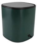 Snag This Game Changing Portable Mini Washer Built For Cramped Quarters And Dorm Life With Quick Self Draining Basin ABS Build Ideal For Socks And Underwear Plus Sleek Green Finish That Truly Slaps, showing a compact green washer.