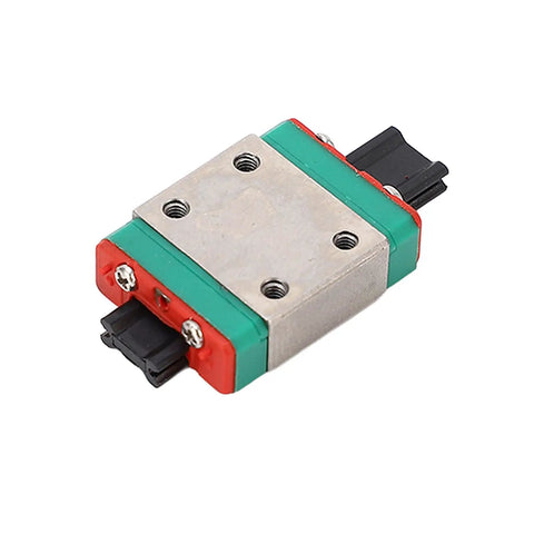 Miniature Flexible Linear Rail Slider With Smooth Motion, Low Noise Operation, High Speed Slide Block, Full Sealing System viewed from top