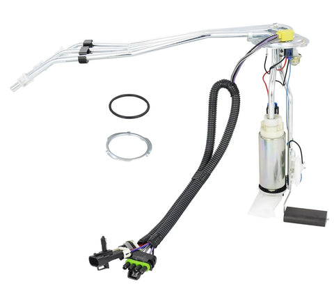 Fuel Pump Module Assembly That Fits Buick LeSabre 1997 1998 1999 Pontiac Bonneville 1997 1999 Oldsmobile 88 LSS Regency 1997 1998 3 8L V6 Replacement Part 19179430 25180048 SP07P1H 1 Year Warranty shown with connectors and components