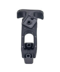 Flexible Rubber T Handle Hasp Draw Latch Kit for Cars, Trucks, Tool Boxes, shown from top angle on white background