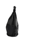 Straight Up Solid EV Charger Cover Oxford Fabric All Weather Charging Port Protector with magnetic seal in black.