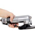 Badass Shop Ready 5 Inch Pneumatic Air Angle Grinder Cranks Out 11000 Rpm With No Hassle 1 4 Inch Npt Fitting for metal grinding.