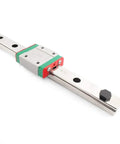 Two Pack MGN12C 400mm Linear Rail Guide Kit For 3D Printers With Slick Sliding Block CNC Linear Rail System Core XY BLV Ender 3 Hotend Upgrade 14 Hole Rail