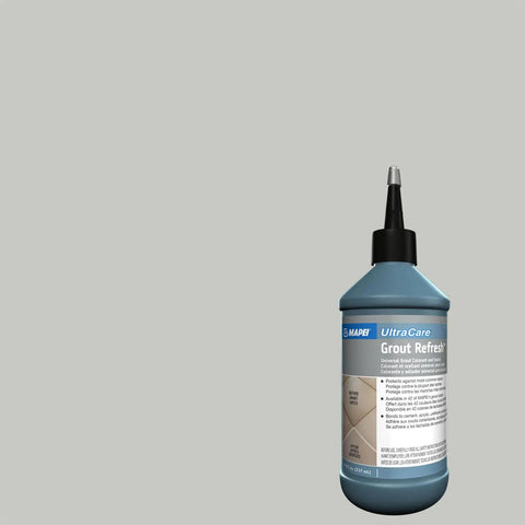 Grout Refresh Universal Colorant And Sealer 8 Oz Bottle in Warm Gray 5093 with applicator nozzle shown on a plain background.