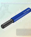 Hardcore Model Scribing Chisel Featuring Fire Sharp Tungsten Steel 0.15mm Blade For Crisp Panel Line Engraving And Sweet Plastic Kit Rescribing Projects, lightweight blue handle with textured grip.