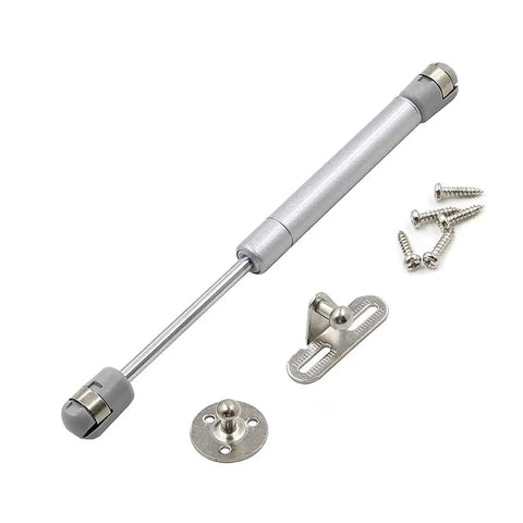 Gas Strut Cabinet Hinge Safety Lift Support No Fuss Soft Open And Down Lid Telescopic Door Gas Spring 6 Inch Length 2 Pack Stainless Steel