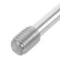 Close-up of a Top Shelf Stainless Steel Hex Screw from the Ten Piece Self Locking Anti Loosening Bolt Set, showing precision threads.