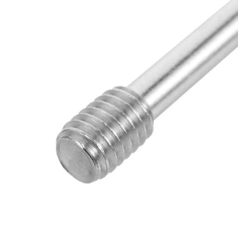 Close-up of a Top Shelf Stainless Steel Hex Screw from the Ten Piece Self Locking Anti Loosening Bolt Set, showing precision threads.