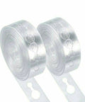 Balloon garland strips, clear plastic, two rolls for balloon arch kit