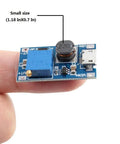 Dope Boost Converter DC DC Step Up Module With Micro USB Input 2V To 24V In 5V To 28V Adjustable Output 2A Max Current High Efficiency