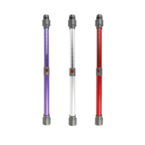 Premium Purple Telescopic Extension Tube Compatible With Dyson V7 V8 V10 V11 And V15 Vacuum Cleaners. Adjustable Length For Hard To Reach Spots, Ideal For Sweeping Robots And Household Cleaning Tasks. Durable Replacement Part To Upgrade Your Suction