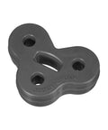 High Performance 11mm Triple Hole Muffler Exhaust Hanger Rubber Bushing Mount Bracket For Land Rover Xf And Xj Models Fits 2008 To 2018 Black Replacement Kit, triple-hole rubber mount