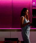 White And Color Ambiance LightStrip Plus Dimmable LED Smart Light 80 Inch Ideal For TV Backlighting Kitchens Living Rooms