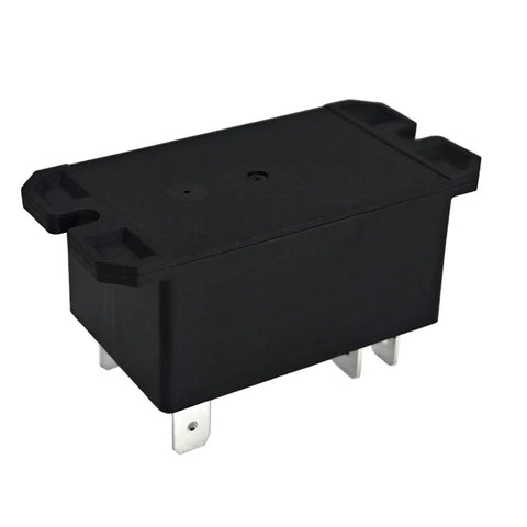 Black panel mount relay for Beefy 30A 12V DC Panel Mount Relay With DPST NO Contacts For general purpose switching