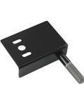 Drop Down Spare Tire Carrier Mount Bolt On For Hummer H2 2003-2009 Holds Up To 285 70 17 Tire Steel Powder Coated Black