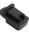 18V Battery To 18V Tool Converter Kit With Switch And 30A Fuse, 12AWG Wire Terminals, black injection-molded housing