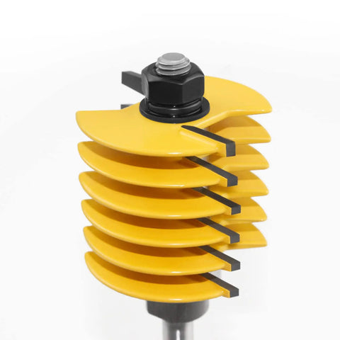 Adjustable 2 Tooth Finger Joint Router Bit For Woodworking Pros, 8mm To 16mm Shank Milling Cutter with sharp alloy steel blades.
