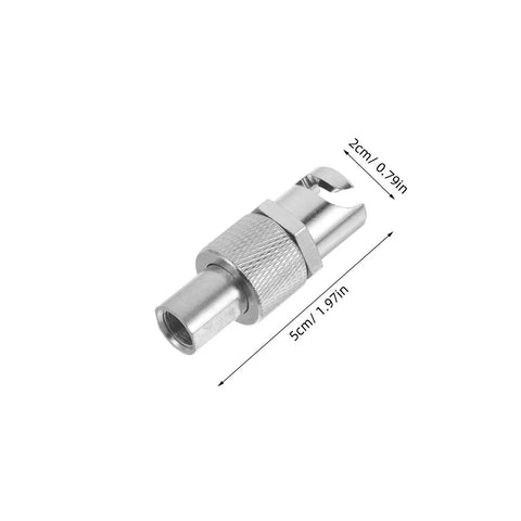 Badass Hydraulic Grease Fitting Brass Coupler Adapter For Factory Work Use With Forged Steel Components Building Long Life Reliability Plus Fast Oil Injection Via Grease Nipple Connection Fits Best For Garage Shop Crews Working Hard Every Day, 5cm long