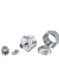 Tube Reducer Compression Union 316L Stainless Steel Pipe Fitting Connector With UNF Nut Lock 2mm To 25mm Size Range components