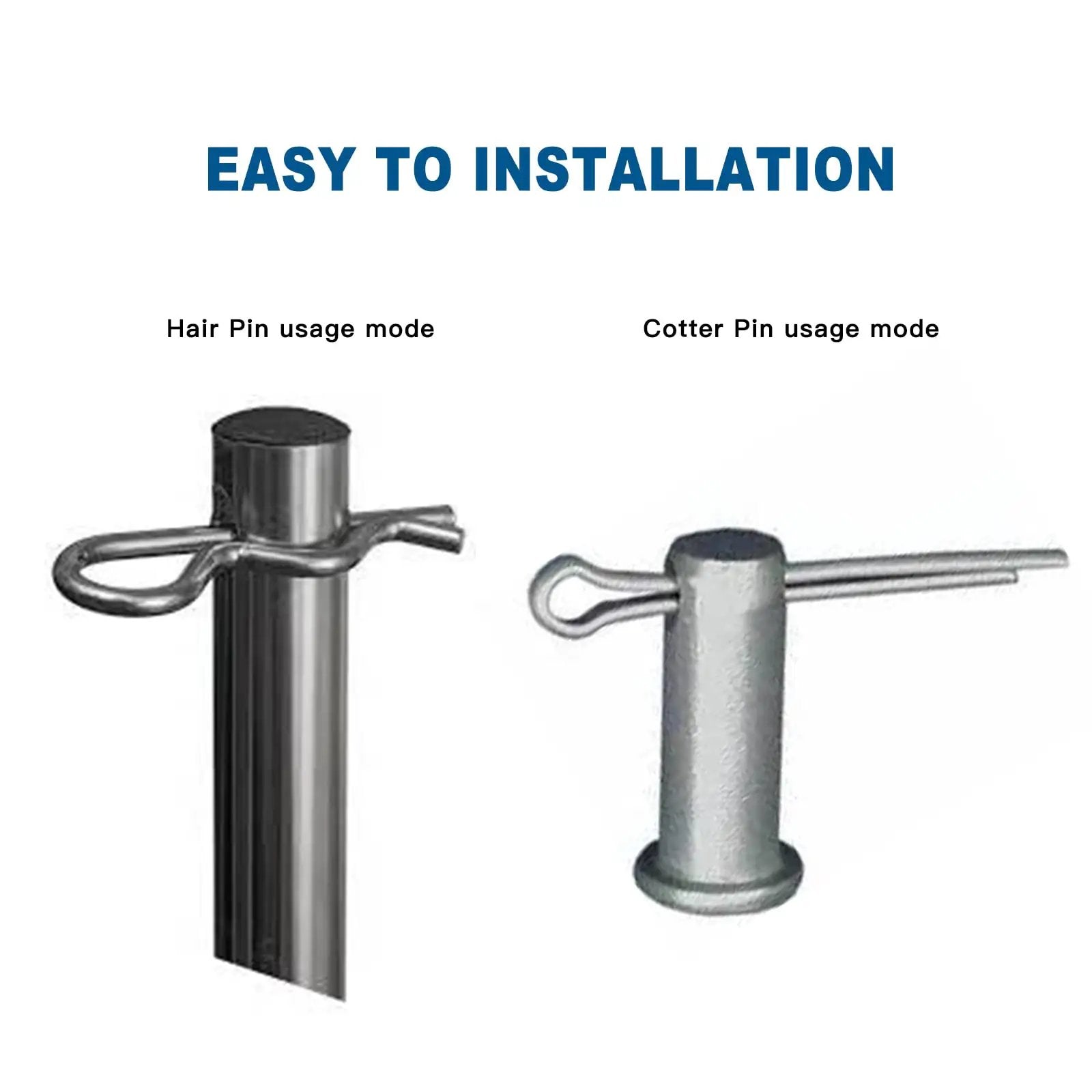 Zinc Cotter Pin Kit 122 Piece for DIY Repairs ✓