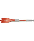 Fast Action Screw Point Paddle Drill Bit 6 Inch By 7/8 Inch Shank, Contoured Paddle Chip Removal, 15x Faster Than Standard Spade Bits