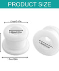 Shifter Cable Bushing Kit For Ford Edge Fusion Escape Transit Connect C Max, product size dimensions in white polyurethane