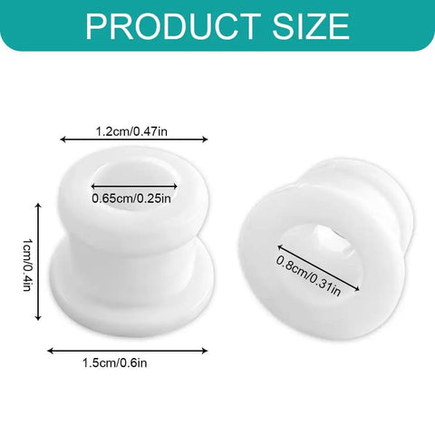 Shifter Cable Bushing Kit For Ford Edge Fusion Escape Transit Connect C Max, product size dimensions in white polyurethane