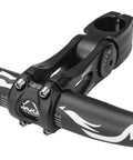 Adjustable Bike Stem Riser 145mm Universal 31.8mm And 25.4mm Clamp Fits MTB Road BMX City Bikes Minus Ninety To Plus Ninety Degree Tilt