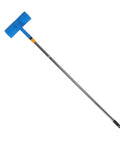 10 Inch Ceiling Paint Roller With Built In Splatter Guard Anti Drip Design For Effortless Home Makeovers That Save Your Floors And Deliver Butter Smooth Finish Without A Single Messy Cleanup Headache Today, with a blue ABS plastic roller and steel shaft.